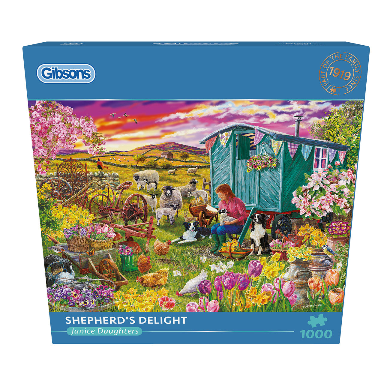 Shepherd's Delight – 1000 Piece Jigsaw Puzzle (Gibsons)