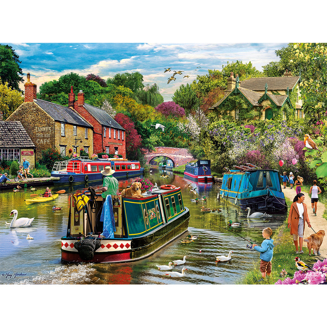 River Retreat – 500 Piece Jigsaw Puzzle (Gibsons)