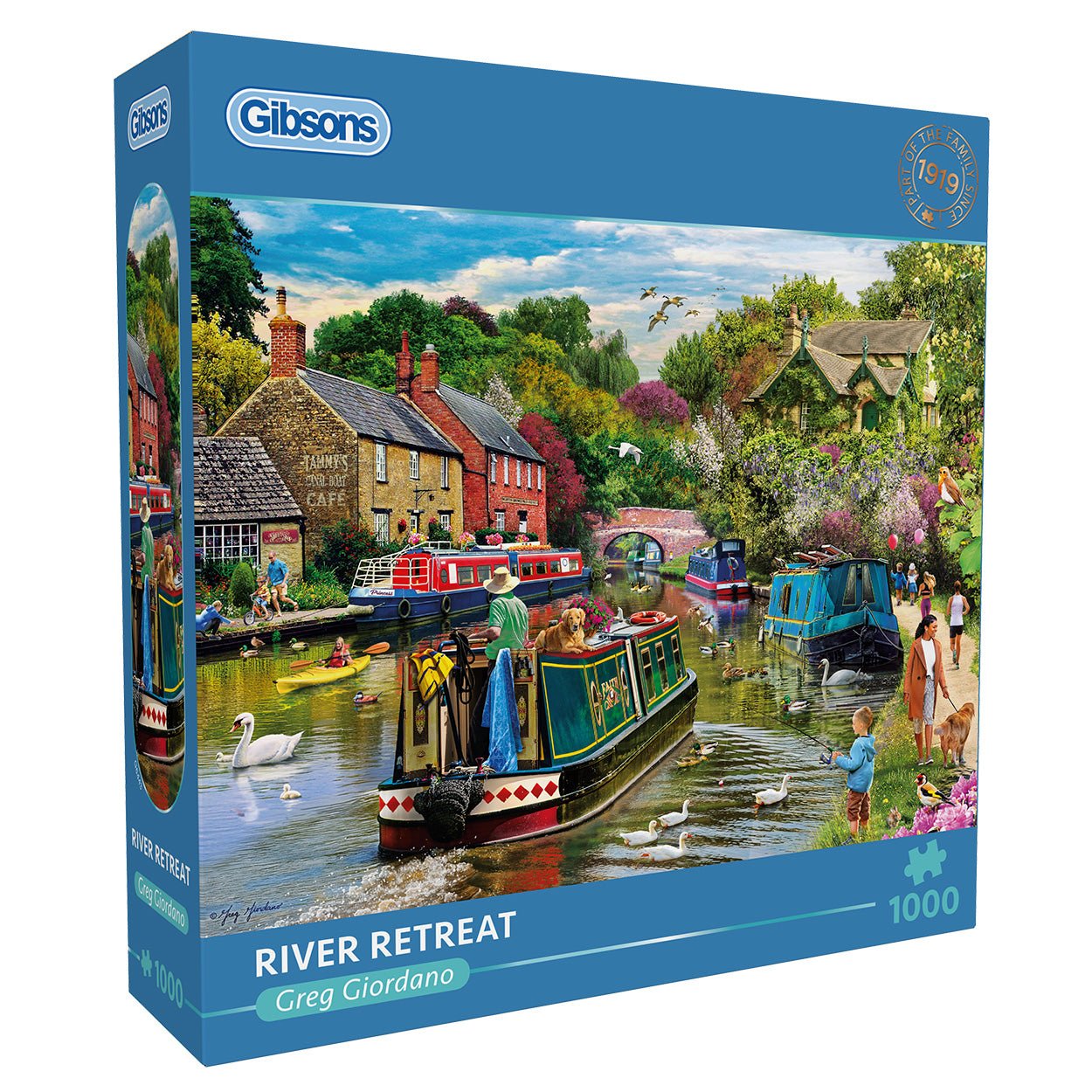 River Retreat – 1000 Piece Jigsaw Puzzle (Gibsons)