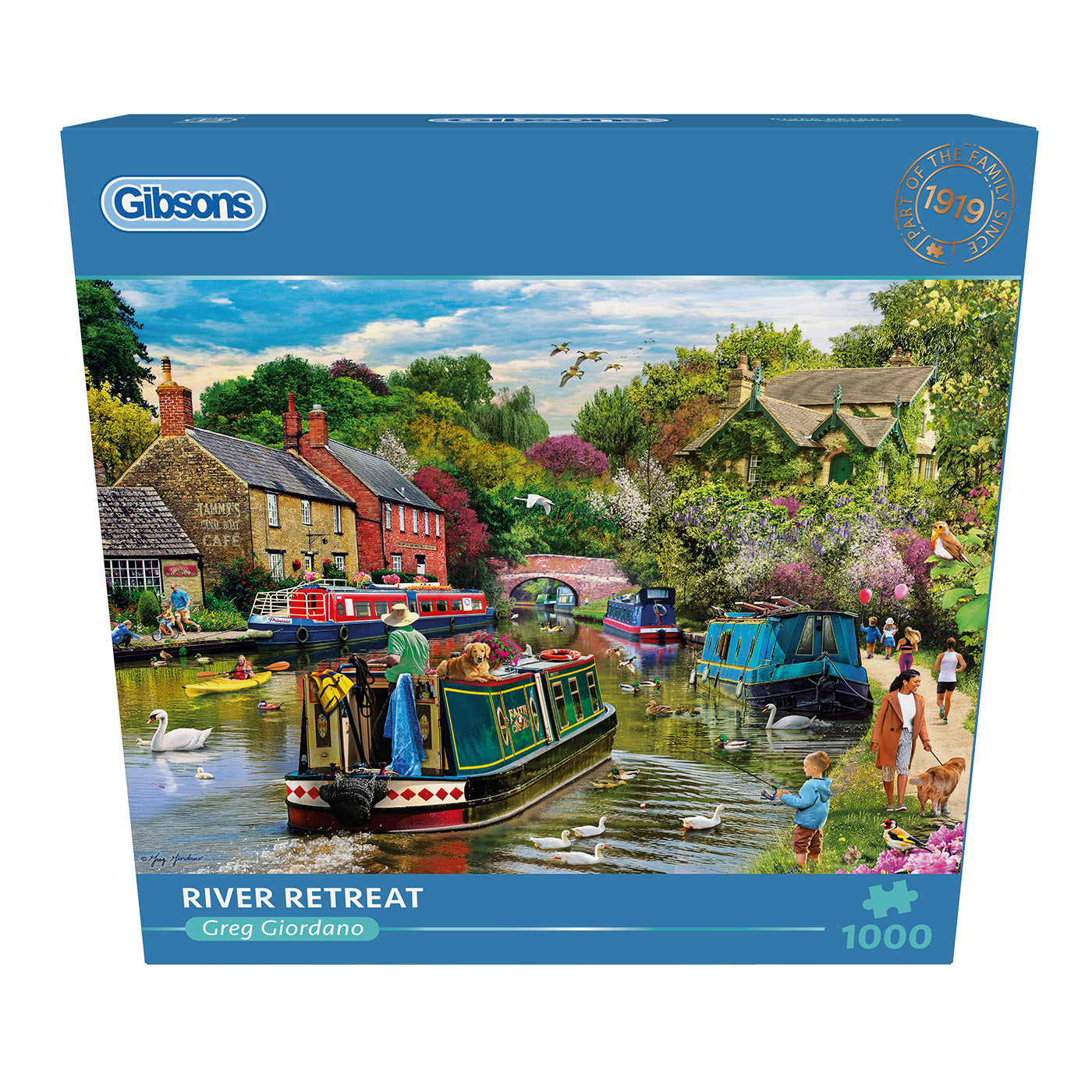 River Retreat – 1000 Piece Jigsaw Puzzle (Gibsons)