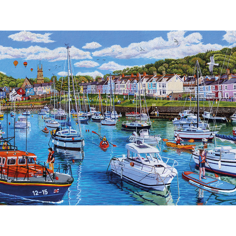 Aberaeron, Cardigan Bay – 1000 Piece Jigsaw Puzzle (Gibsons)