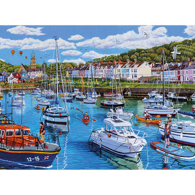 Aberaeron, Cardigan Bay – 1000 Piece Jigsaw Puzzle (Gibsons)