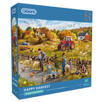 Box, turned right: Happy Harvest by Greg Giordano – 1000 Piece Jigsaw Puzzle (Gibsons)