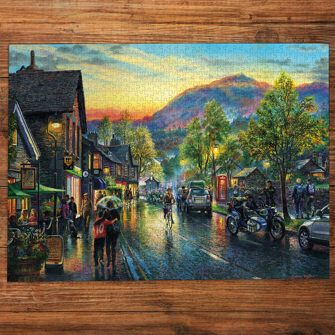 Made up: Grasmere by Twilight by Graham Twyford – 1000 Piece Jigsaw Puzzle (Gibsons)
