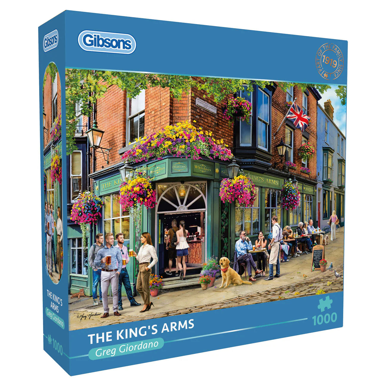 ** Pre-Order ** The King's Arms by Greg Giordano - 1000 Piece Jigsaw Puzzle (Gibsons)