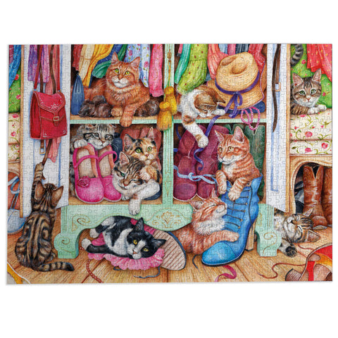 Puss in Boots by Debbie Cook - 1000 Piece Jigsaw Puzzle (Gibsons)