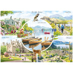 The Lake District by Richard Macneil - 1000 Piece Jigsaw Puzzle (Gibsons)