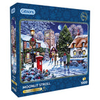 ** Pre-Order ** Moonlit Stroll by Richard Macneil - 1000 Piece Jigsaw Puzzle (Gibsons)
