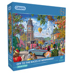 ** Pre-Order ** Off to the Races at Newmarket by Steve Crisp - 1000 Piece Jigsaw Puzzle (Gibsons)