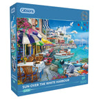 Sun Over the White Harbour by Liliia - 1000 Piece Jigsaw Puzzle (Gibsons)