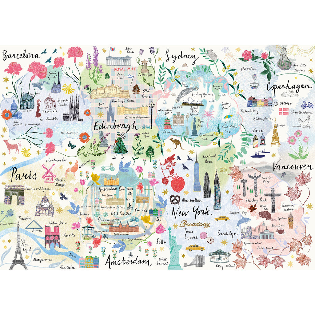 Wanderlust – 1000 Piece Jigsaw Puzzle (Gibsons)