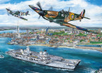 Portsmouth Flypast – 1000 Piece Jigsaw Puzzle (Gibsons)