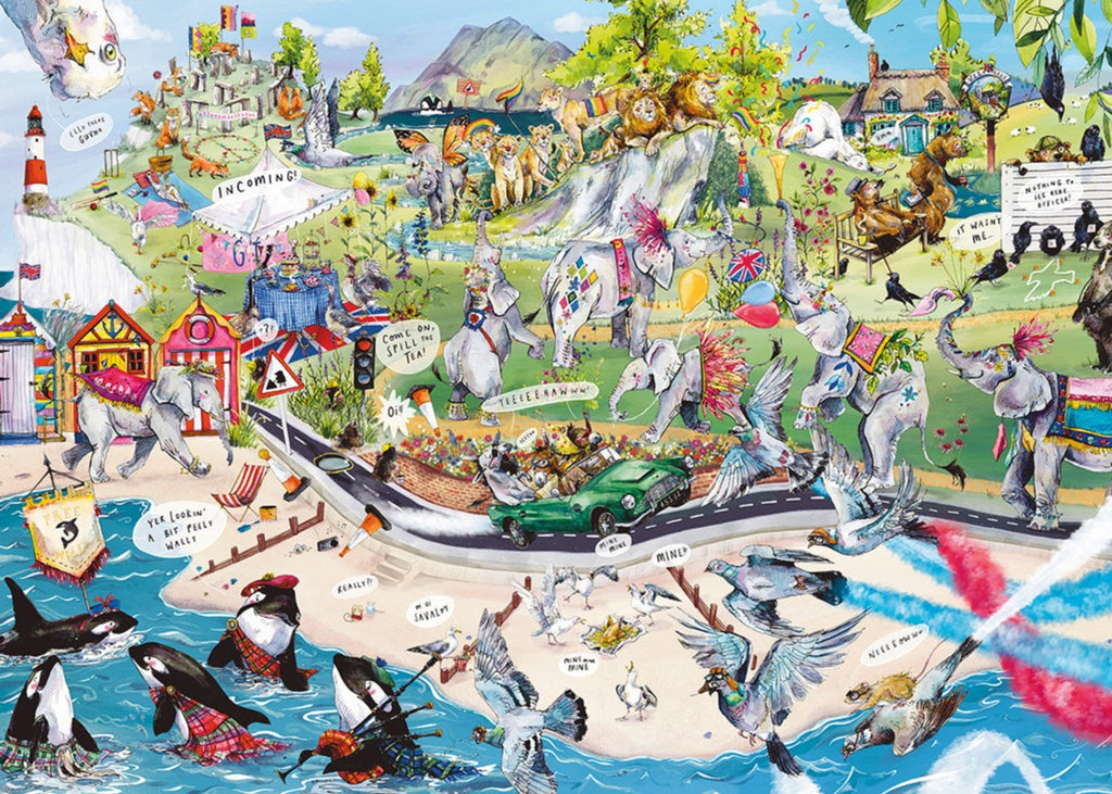 Herd of Hilarity – 1000 Piece Jigsaw Puzzle (Gibsons)