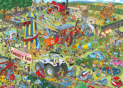 Gibsons - Jokesaws: Country Show Chaos - 1000 Piece Jigsaw Puzzle