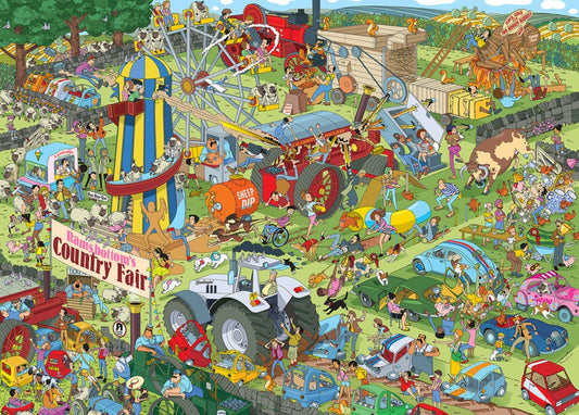 Gibsons - Jokesaws: Country Show Chaos - 1000 Piece Jigsaw Puzzle