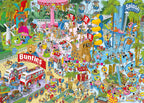 Jokesaws: Trouble in Paradise – 1000 Piece Jigsaw Puzzle (Gibsons)