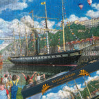 Puzzle in progress: An Imagined Odyssey – 1000 Piece Jigsaw Puzzle (Gibsons)