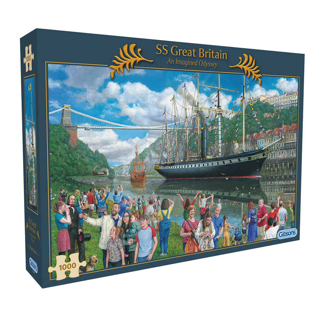 Box, turned left: An Imagined Odyssey – 1000 Piece Jigsaw Puzzle (Gibsons)