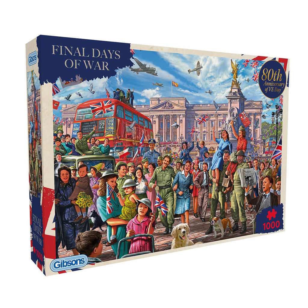 Box, turned right: Final Days of War – 1000 Piece Jigsaw Puzzle (Gibsons)