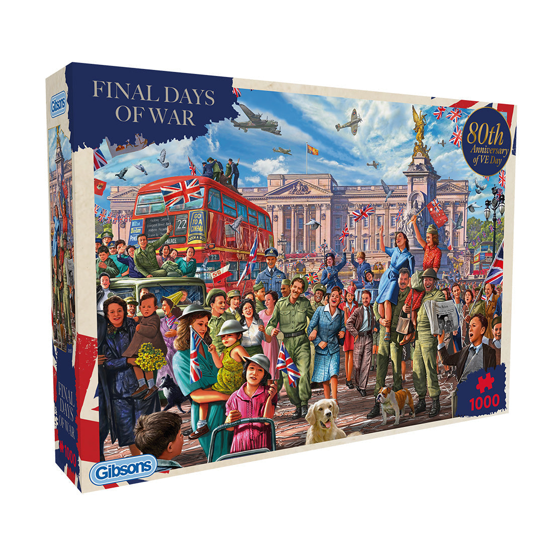 Box, turned right: Final Days of War – 1000 Piece Jigsaw Puzzle (Gibsons)