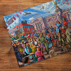 Puzzle in progress: Final Days of War – 1000 Piece Jigsaw Puzzle (Gibsons)
