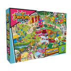 Box, turned right: Campsite Capers by Jokesaws – 1000 Piece Jigsaw Puzzle (Gibsons)