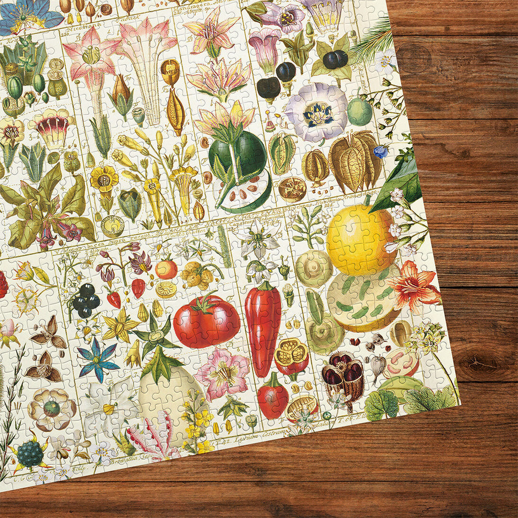 Puzzle in progress: Botanical Bliss – 1000 Piece Jigsaw Puzzle (Gibsons)