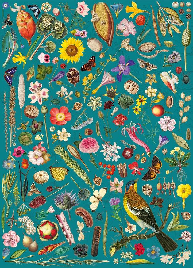 Floral Fantasy – 1000 Piece Jigsaw Puzzle (Gibsons)