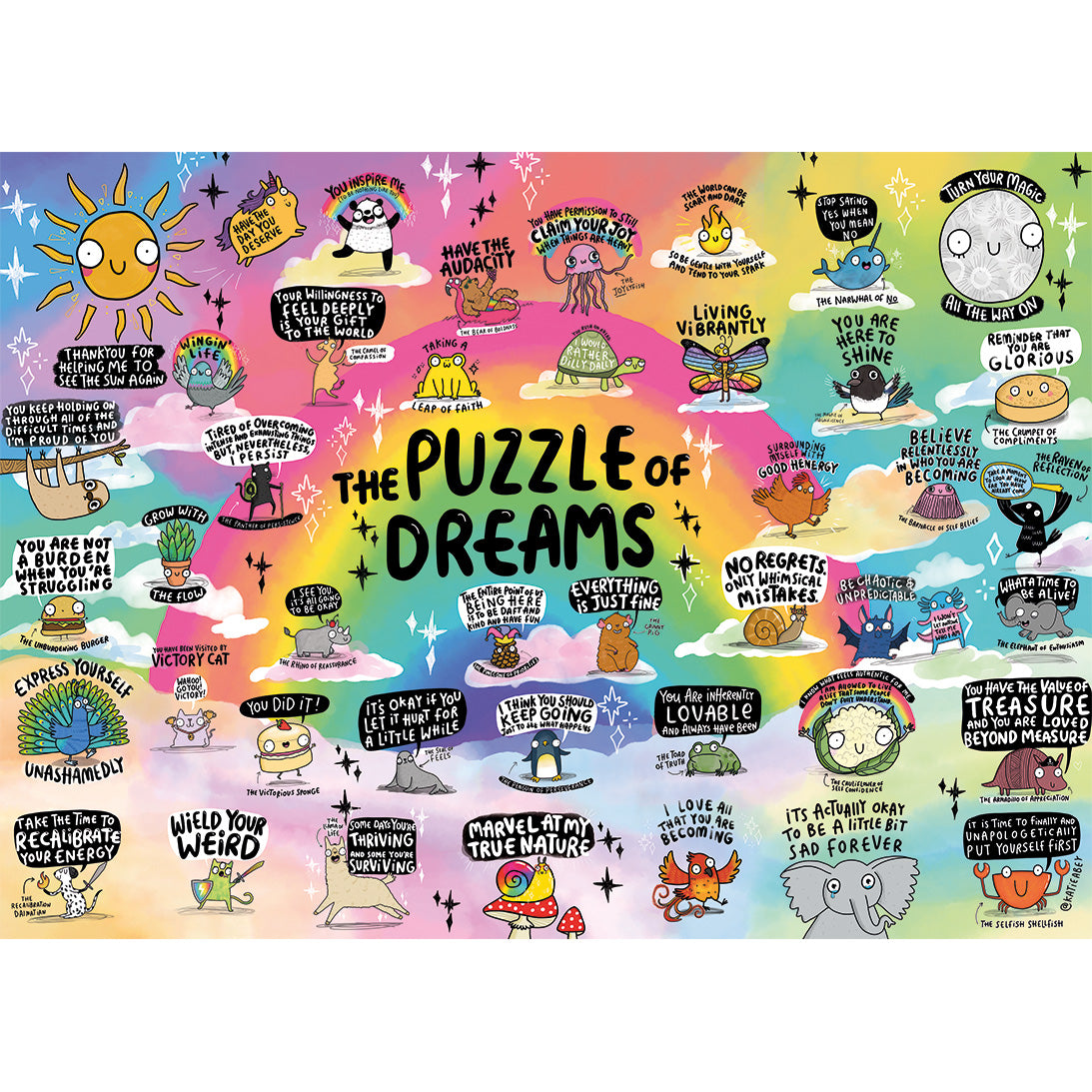 The Puzzle of Dreams – 1000 Piece Jigsaw Puzzle (Gibsons)