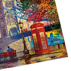 Puzzle in progress: Clearing Skies over Tower Bridge – 1000 Piece Jigsaw Puzzle (Gibsons)