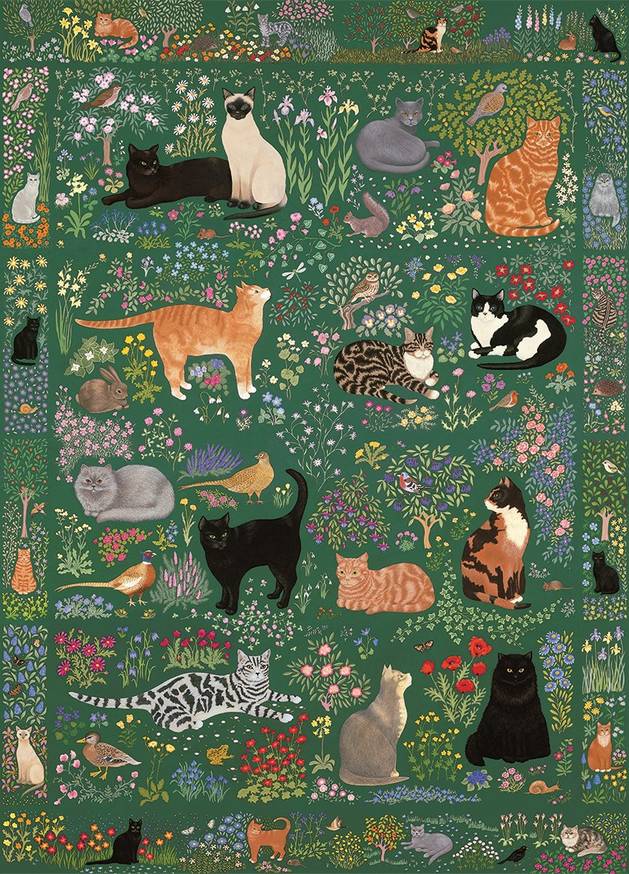 Tapestry Garden – 1000 Piece Jigsaw Puzzle (Gibsons)