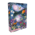 Box, turned right: Nighttime at the Lake by Lee Foster-Wilson - 1000 Piece Jigsaw Puzzle (Gibsons)