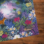 Detail of the artwork: Nighttime at the Lake by Lee Foster-Wilson - 1000 Piece Jigsaw Puzzle (Gibsons)