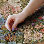 In use: Summer Haze – 1000 Piece Jigsaw Puzzle (Gibsons)