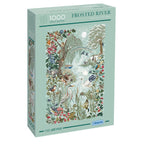 Box, turned right: Frosted River – 1000 Piece Jigsaw Puzzle (Gibsons)