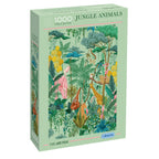 Box, turned right: Jungle Animals – 1000 Piece Jigsaw Puzzle (Gibsons)