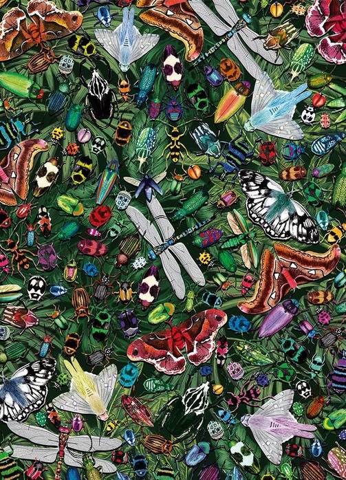 Gibsons Art File - Winged Creatures Jigsaw Puzzle - 1000 Pieces