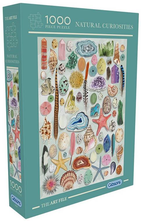 Gibsons Art File - Natural Curiosities Jigsaw Puzzle - 1000 Pieces