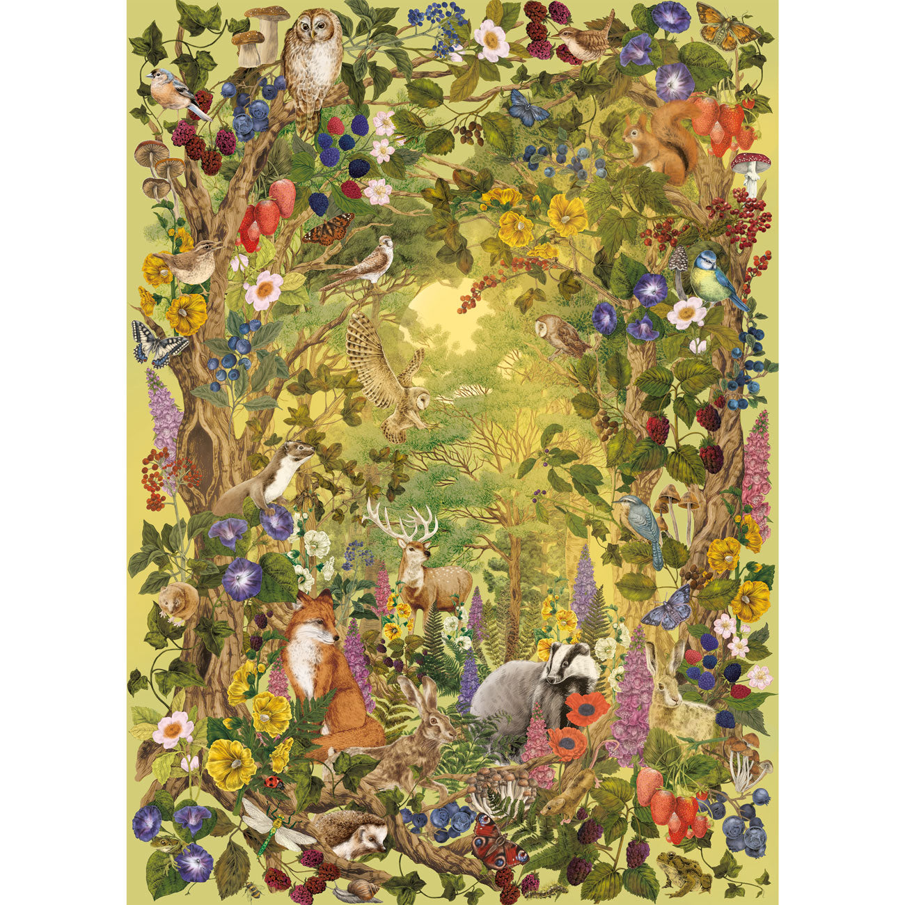 The Art File: Sunlight Glade - 1000 Piece Jigsaw Puzzle (Gibsons)