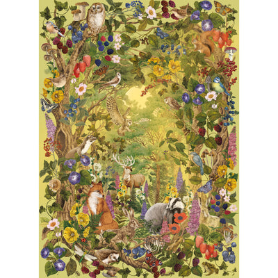 The Art File: Sunlight Glade - 1000 Piece Jigsaw Puzzle (Gibsons)