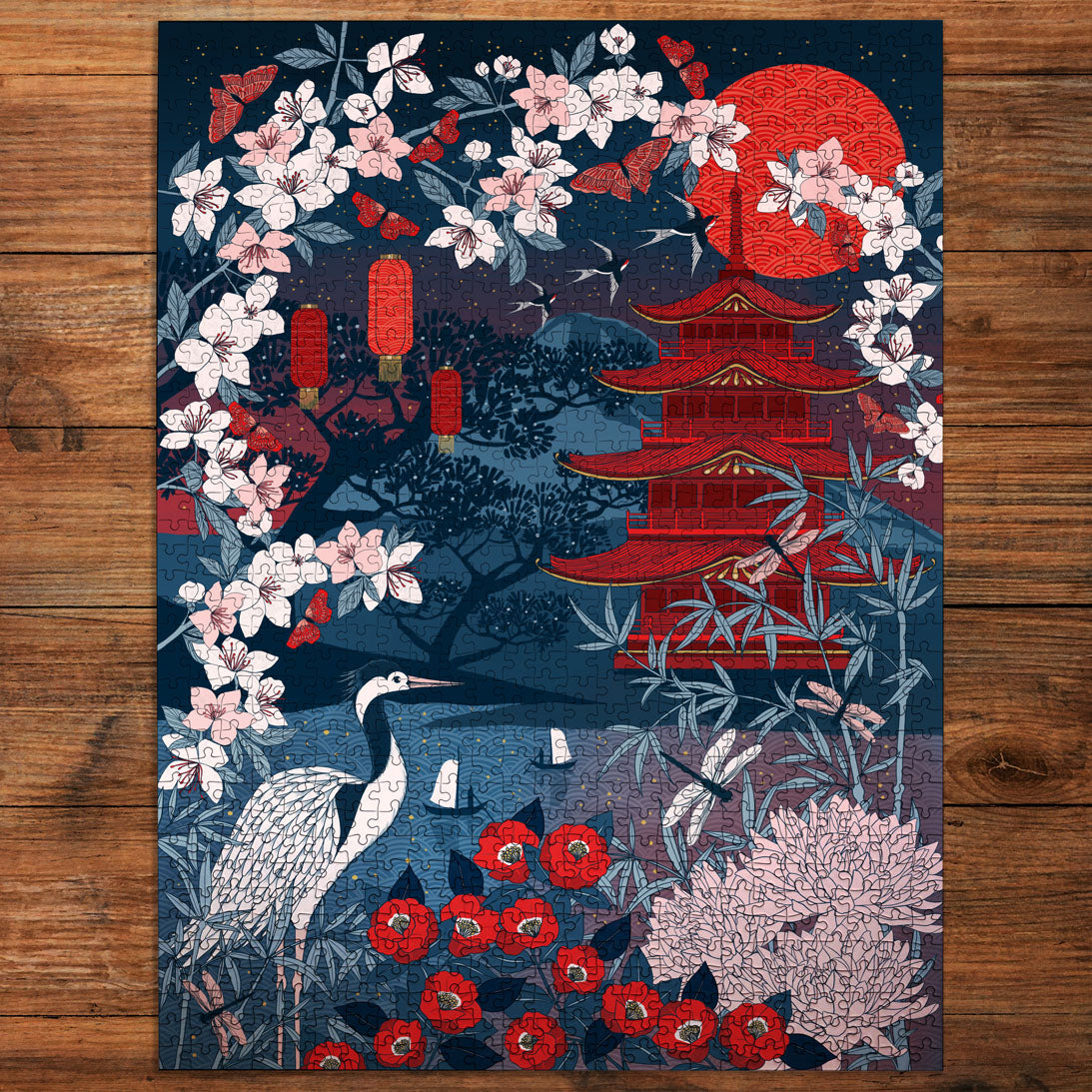 Made up: Sakura Heights The Art File - 1000 Piece Jigsaw Puzzle (Gibsons)