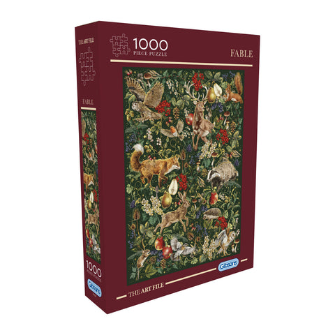 Box, turned right: Fable The Art File - 1000 Piece Jigsaw Puzzle (Gibsons)