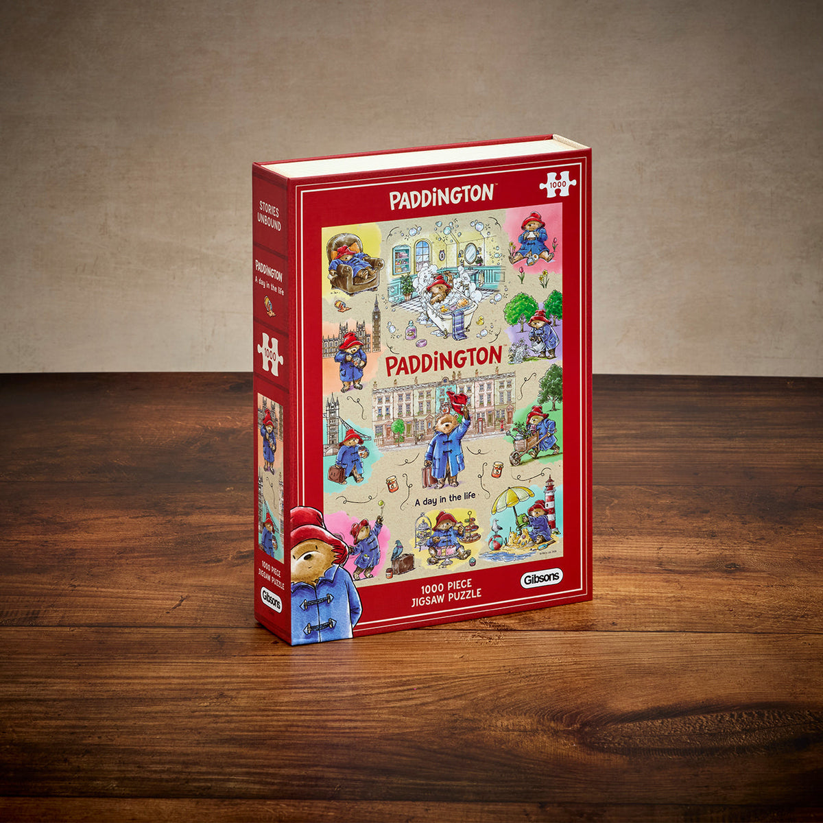 Box, turned right: Stories Unbound Paddington - 1000 Piece Jigsaw Puzzle (Gibsons)