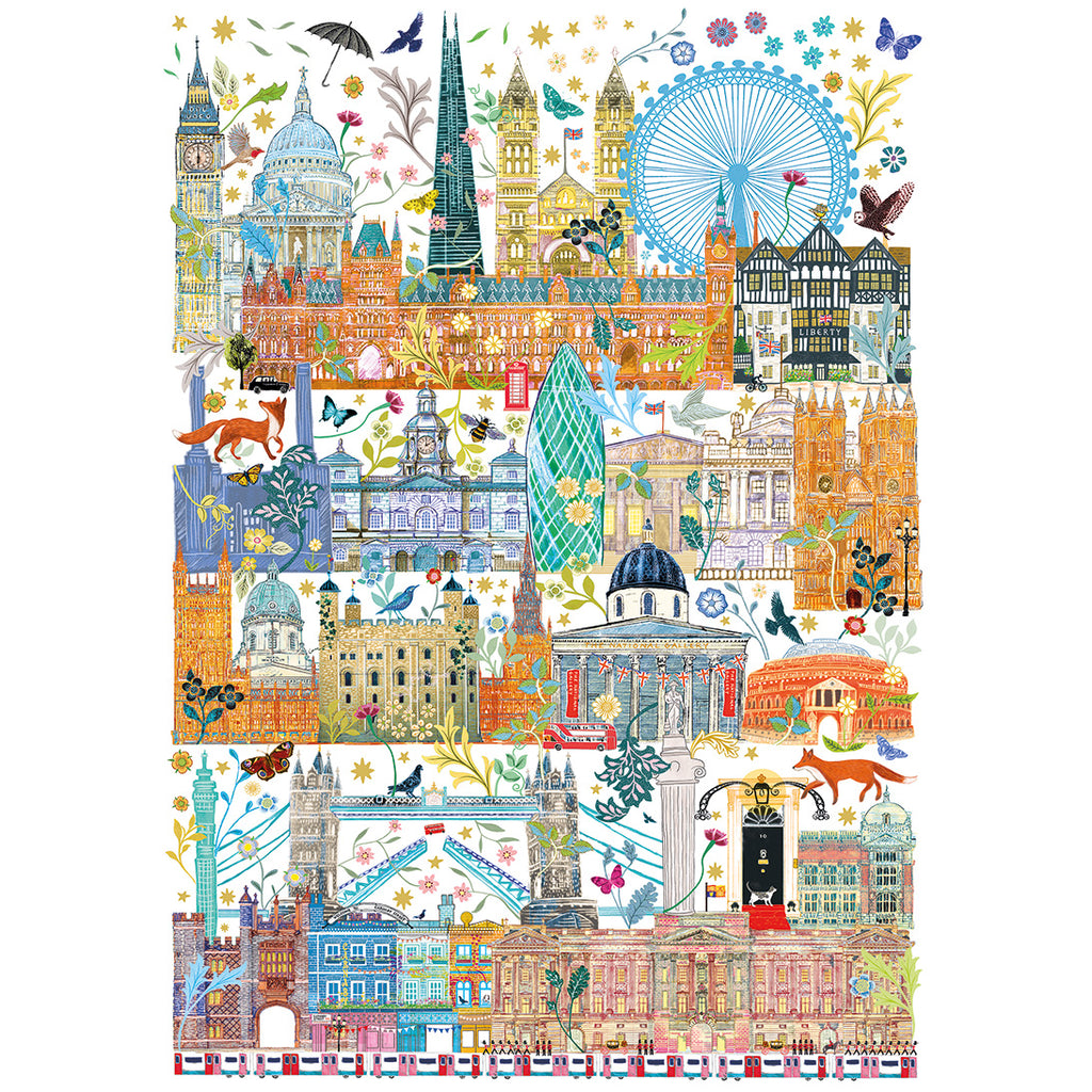London Skyline – 1000 Piece Jigsaw Puzzle (Gibsons)
