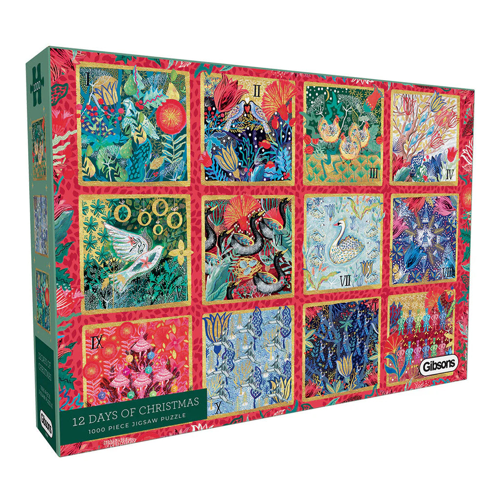 12 Days of Christmas – 1000 Piece Jigsaw Puzzle (Gibsons)