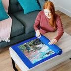 In use: The Puzzle Roll – 1000 Piece Jigsaw Puzzle (Gibsons)
