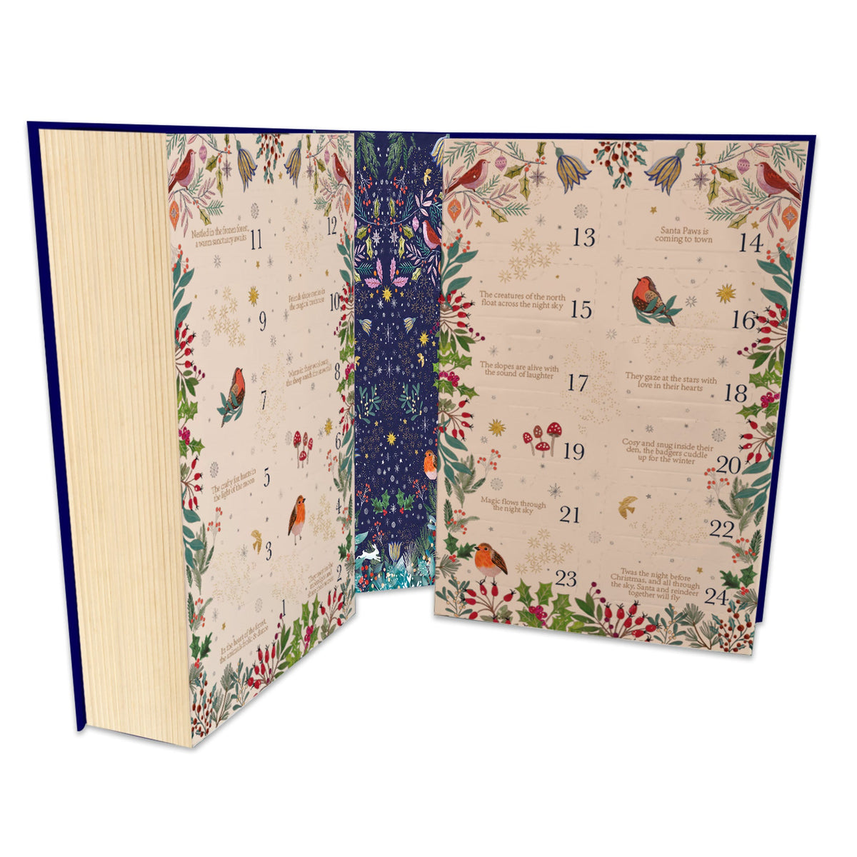 Box open: Once Upon a Christmas Advent Calendar 2026 - 24 Mini Jigsaw Puzzles (Gibsons)