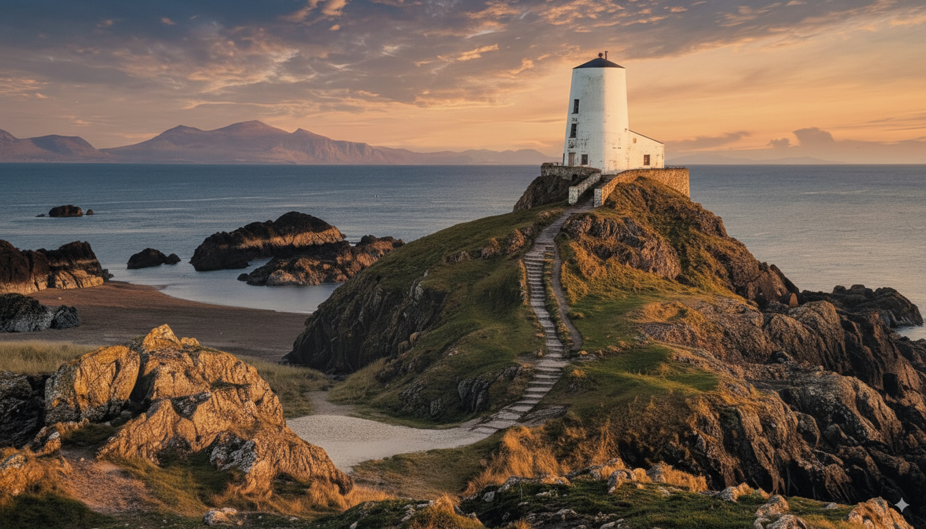 Llanddwyn Island Lighthouse, Anglesey - 1000 Piece Jigsaw Puzzle (Ravensburger)