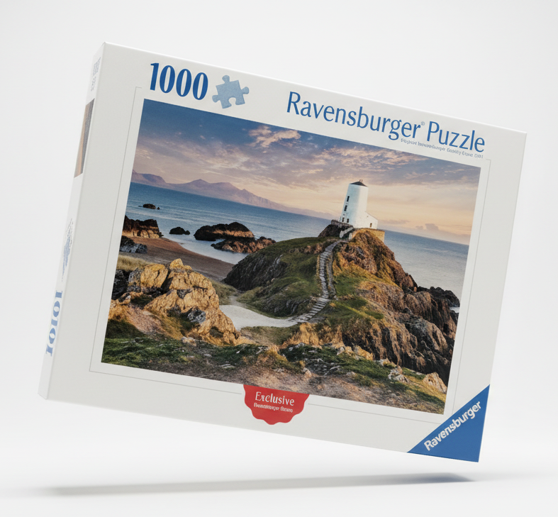 Llanddwyn Island Lighthouse, Anglesey - 1000 Piece Jigsaw Puzzle (Ravensburger)