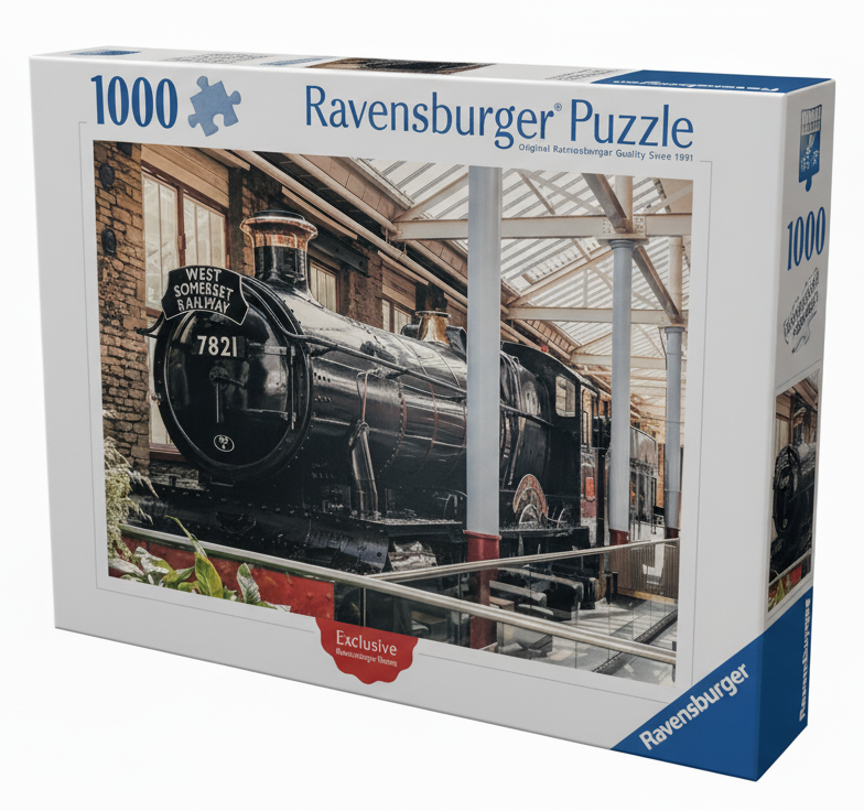Swindon, 7821 Ditcheat Manor - 1000 Piece Jigsaw Puzzle (Ravensburger)